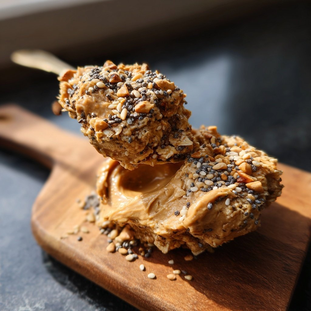 Erdnussbutter Protein Hafer