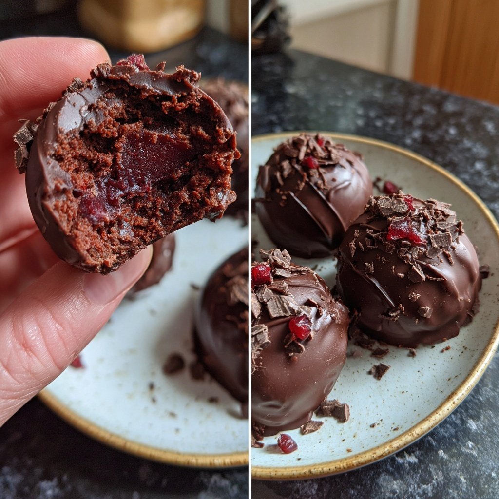 Herzhafte Schokolade Rote Bete