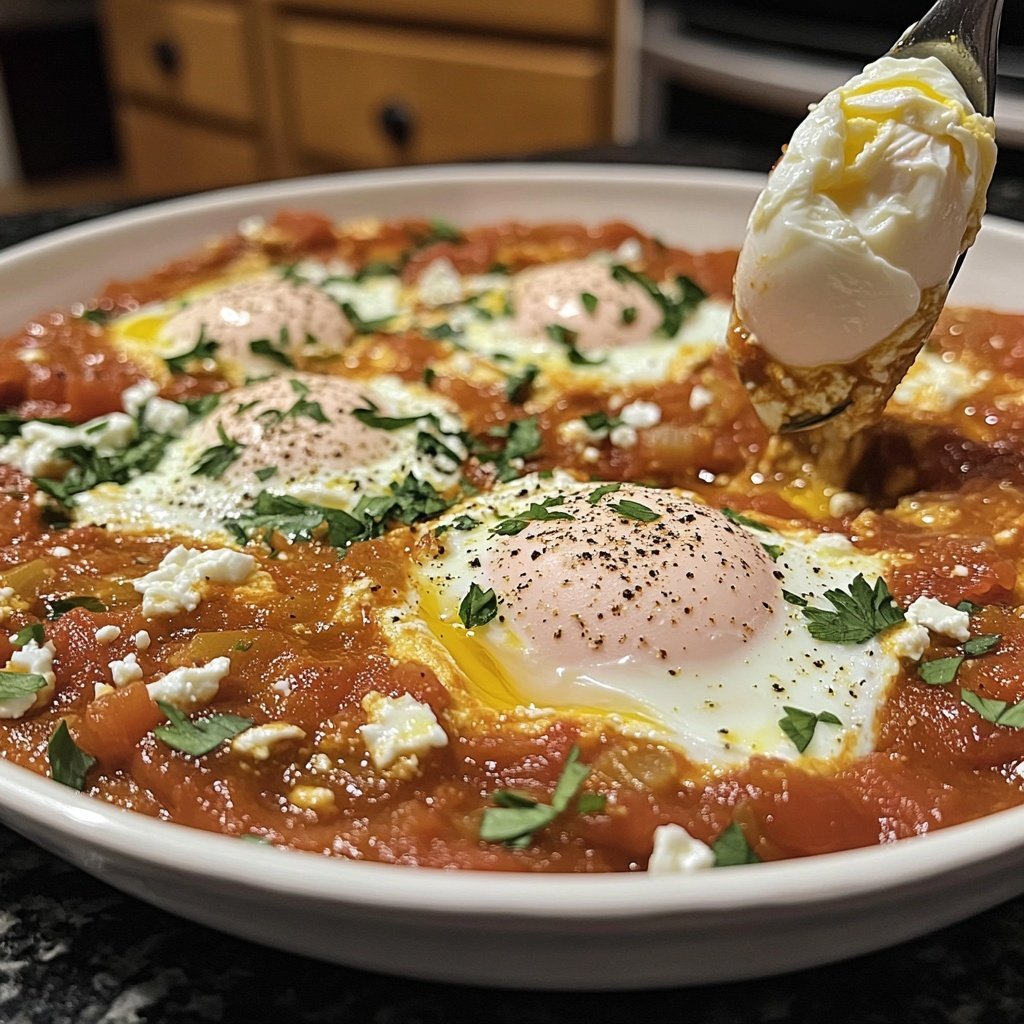 Internationale-Küche-Shakshuka mit Feta