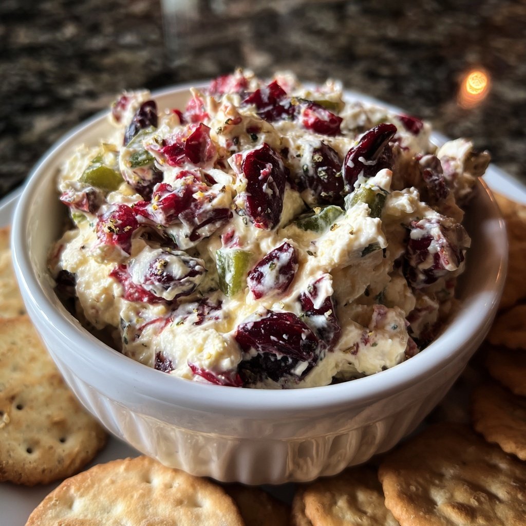 Cranberry Jalapeño Frischkäse Dip