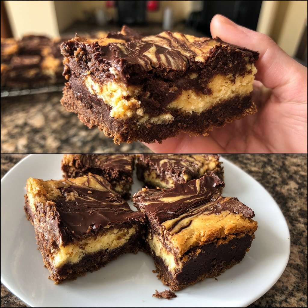 Dekadente Schoko Käsekuchen Happen