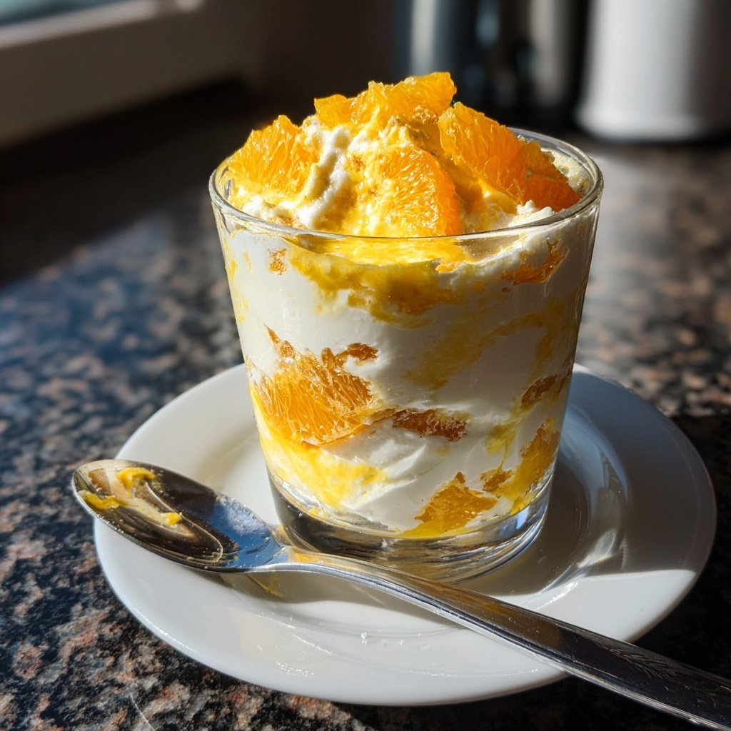 Winterliche Zitrus-Joghurt-Parfait