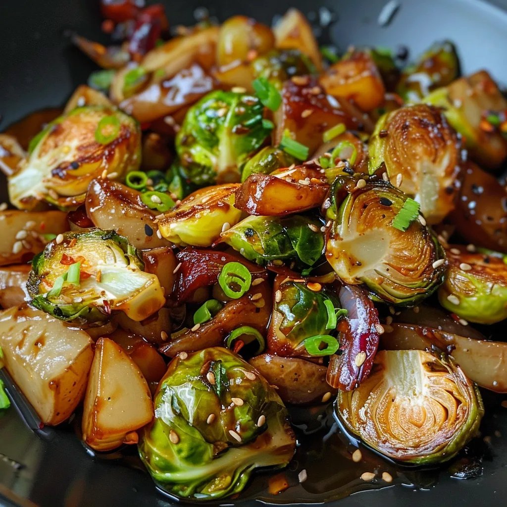 Rosenkohl Kartoffel Pfanne