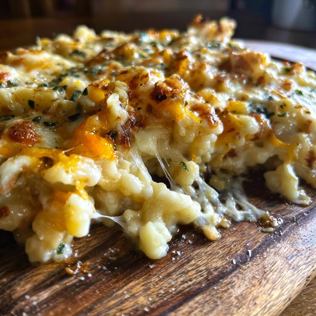 Cremige Käsespätzle mit drei Käsesorten