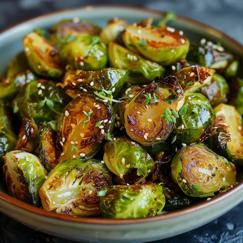 Rosenkohl aus dem Ofen