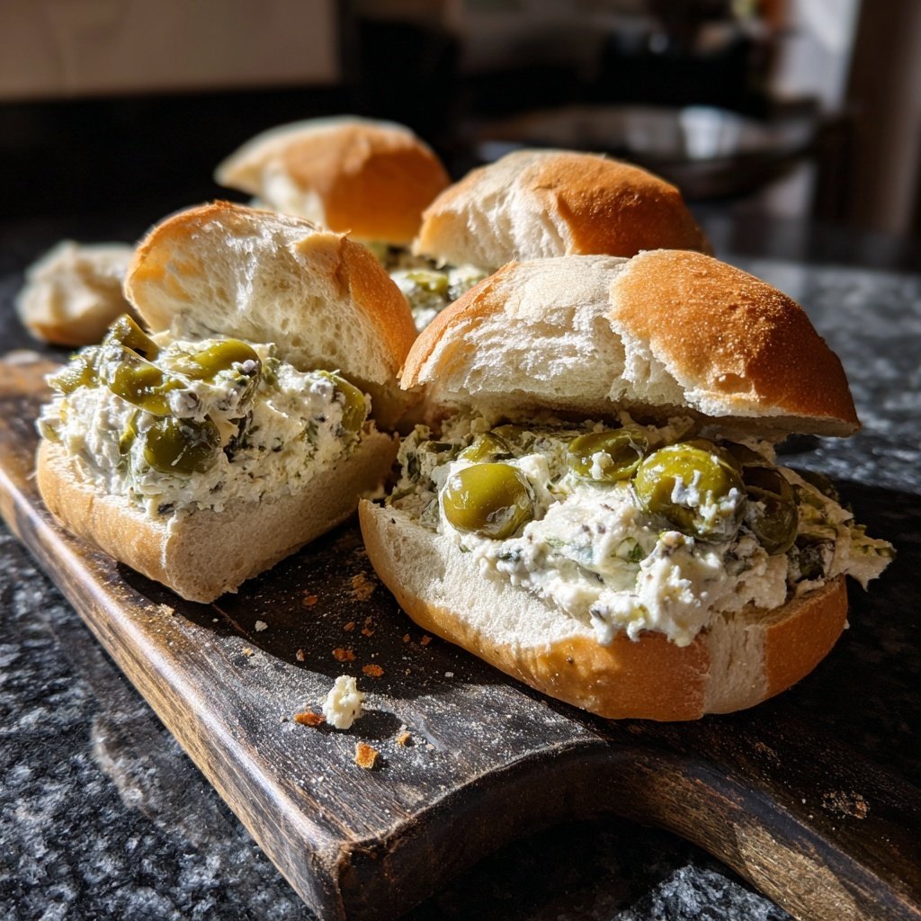 Feta und Oliven Slider Genuss