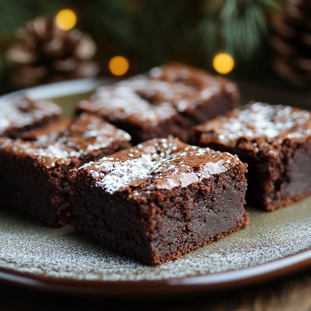 Lebkuchen Brownies