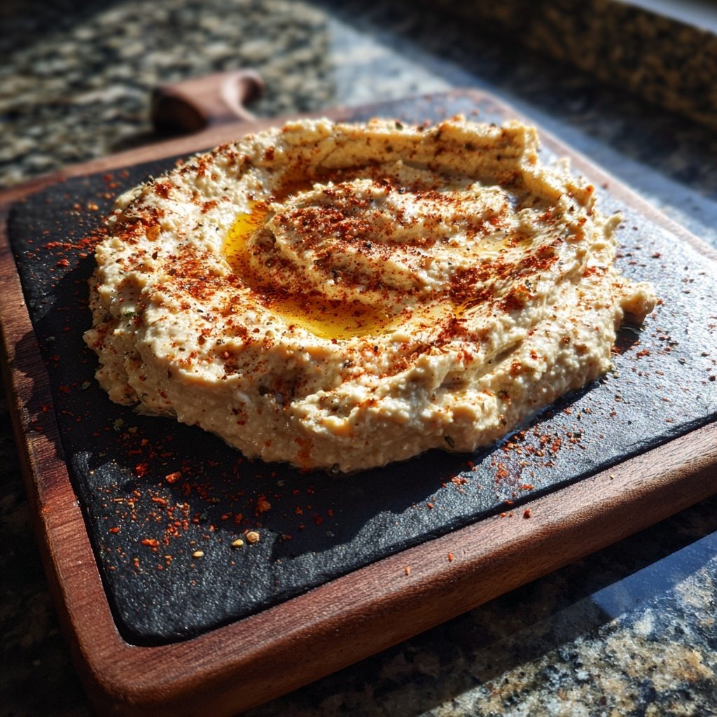 Rauchiger Auberginen- und Tahini-Aufstrich