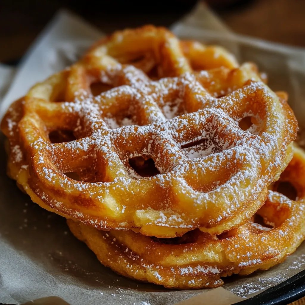 Schwedische Apfelwaffeln