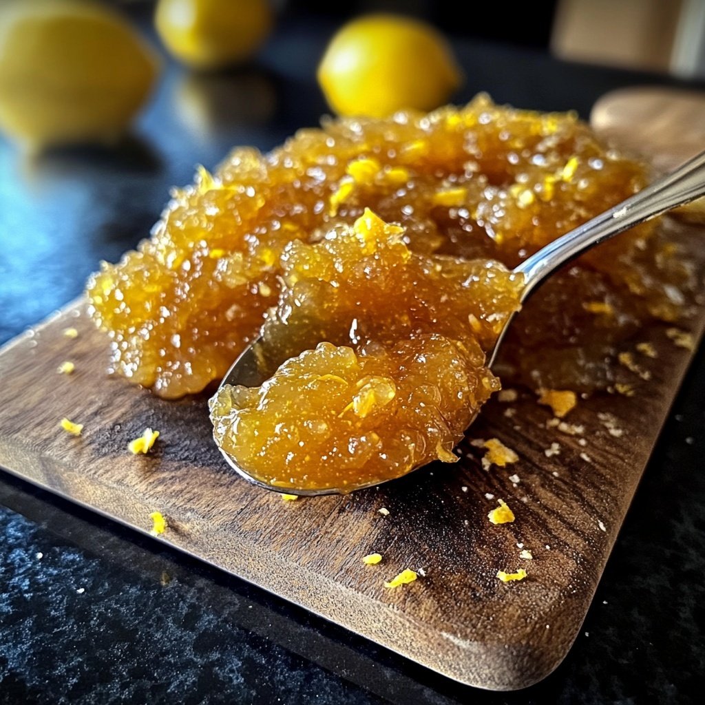 Meyer Zitronen Marmelade Konfitüre