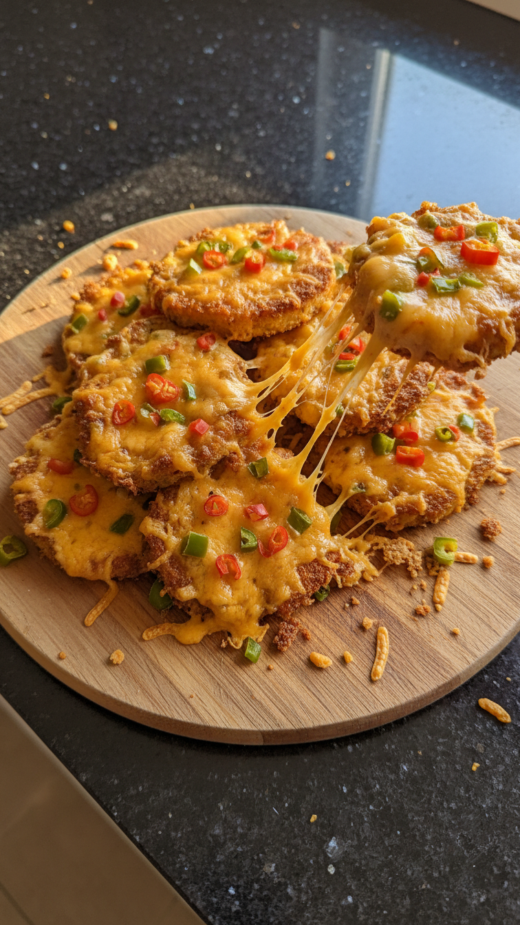 Zweifach Gebackene Würzige Jalapeños