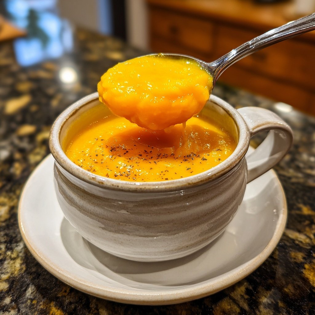 Steckrüben Suppe mit Kokosmilch