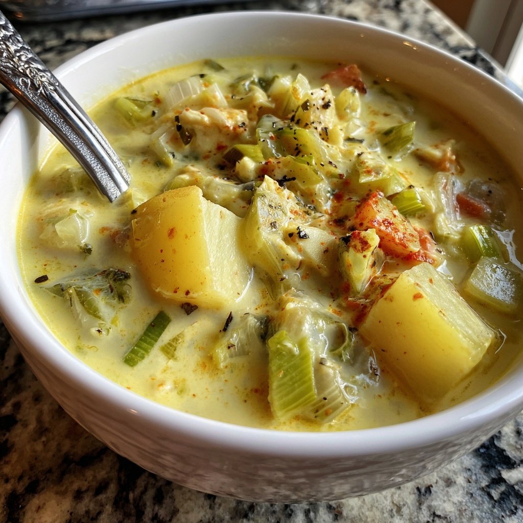 Lauch Kartoffel Cremige Winterchowder