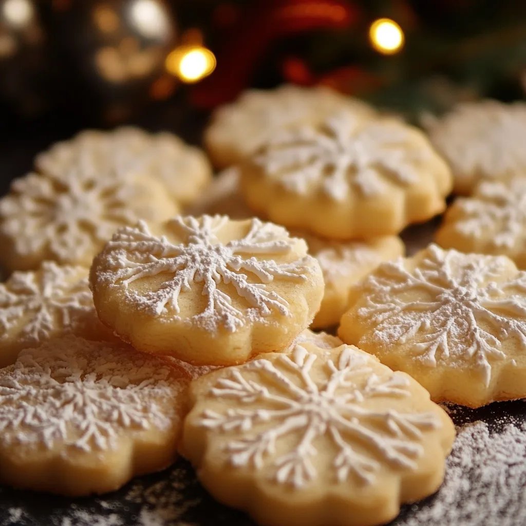 Schneeflöckchen - feine Plätzchen