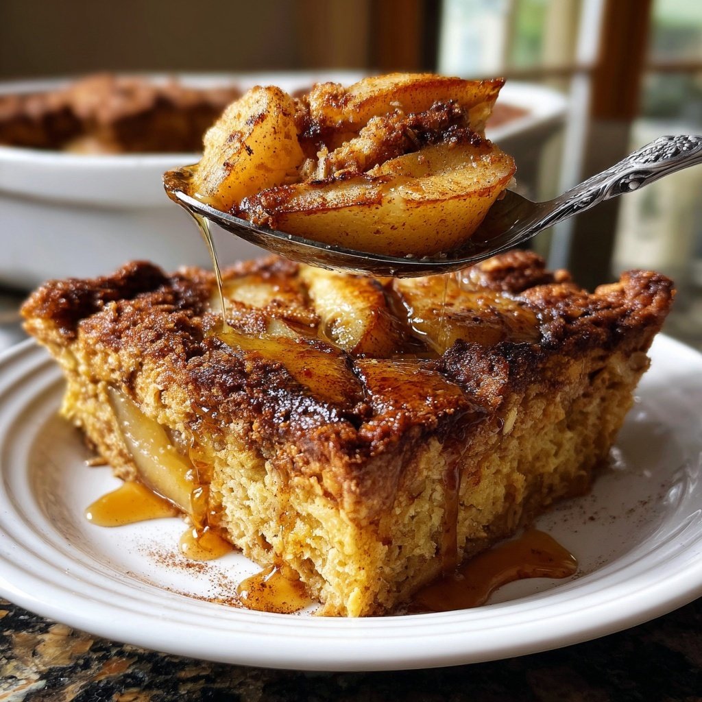 Gewürzte Birnen-Ofen-Haferflocken