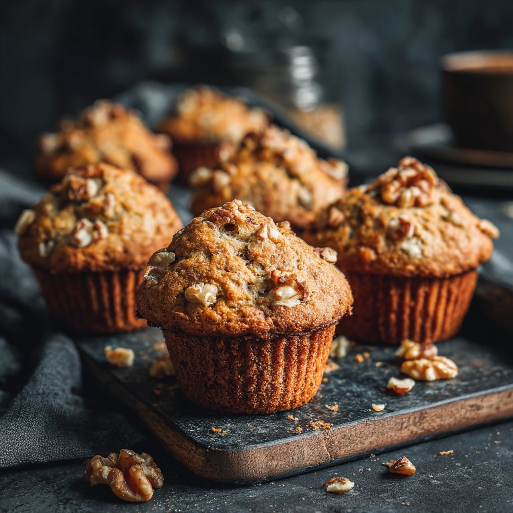 Bananen Hafer Muffins für den Energieschub