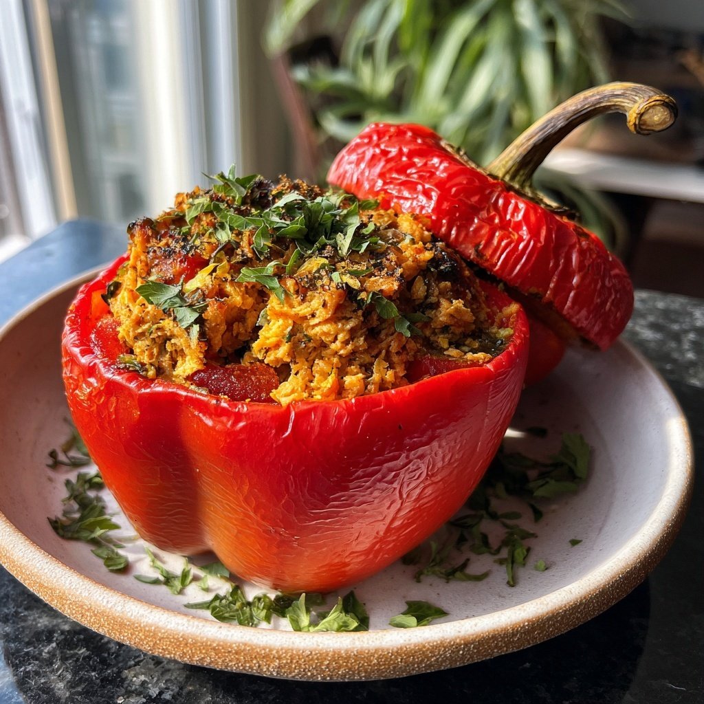 Mini Thunfisch Gefüllte Paprika