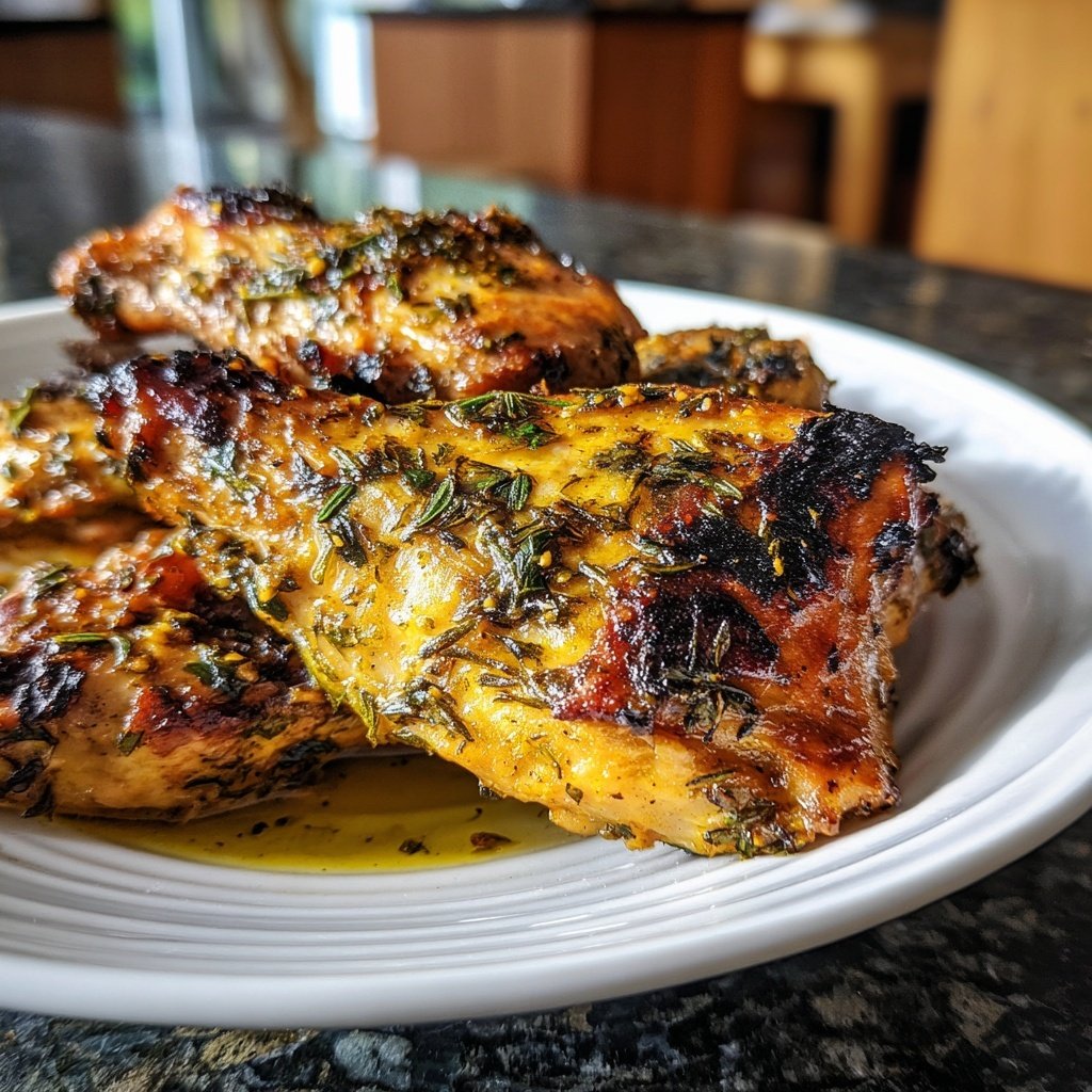 Zitronen-Kräuter-Hähnchenschenkel