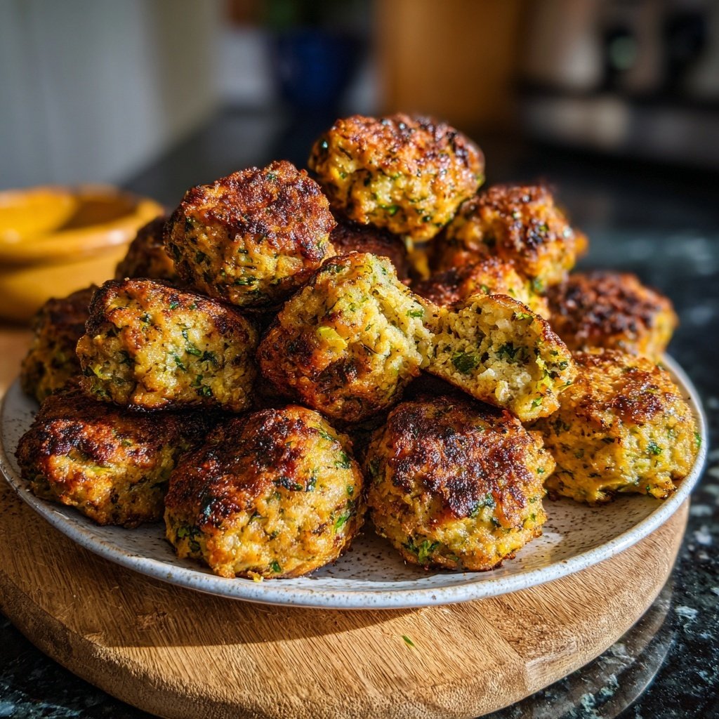 Puten-Zucchini-Fleischbällchen